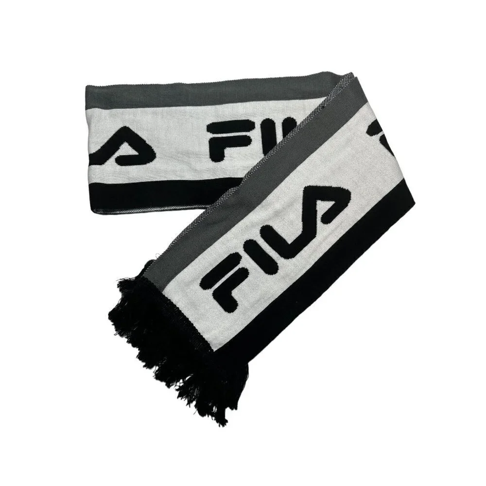 Fila winter scarf with‎ fringe, unisex